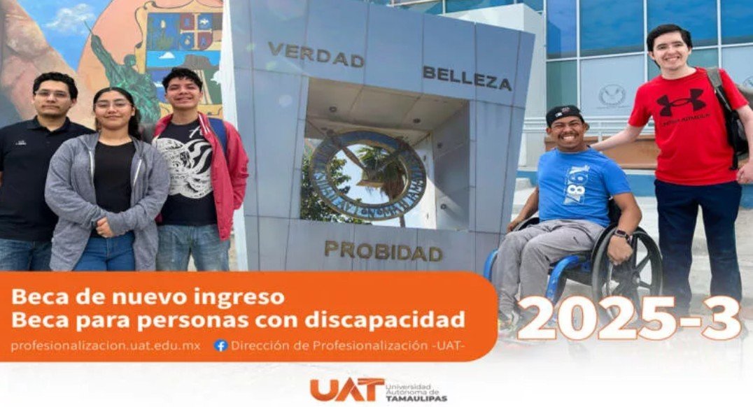 Lanza la UAT programas de becas para nuevo ingreso y estudiantes con discapacidad