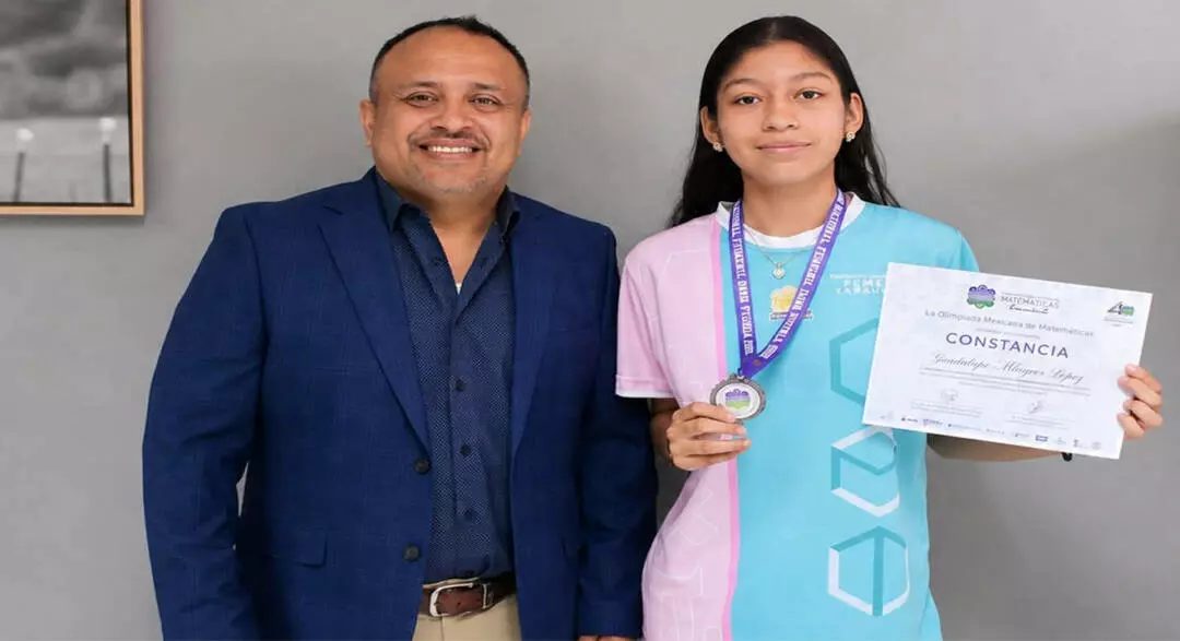 Destaca alumna de la UAT entre las jóvenes con mayor talento matemático en México