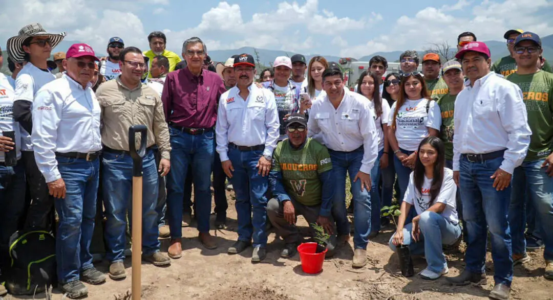 Se suma UAT a la Jornada Nacional de Reforestación 2026 en Tamaulipas