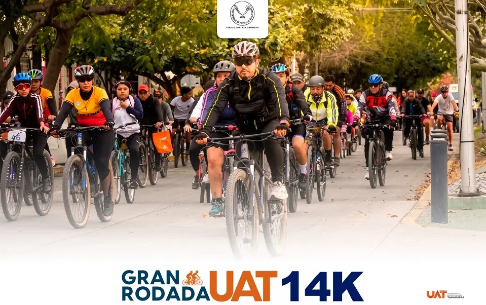 Lista la Gran Rodada UAT 14K en Ciudad Victoria