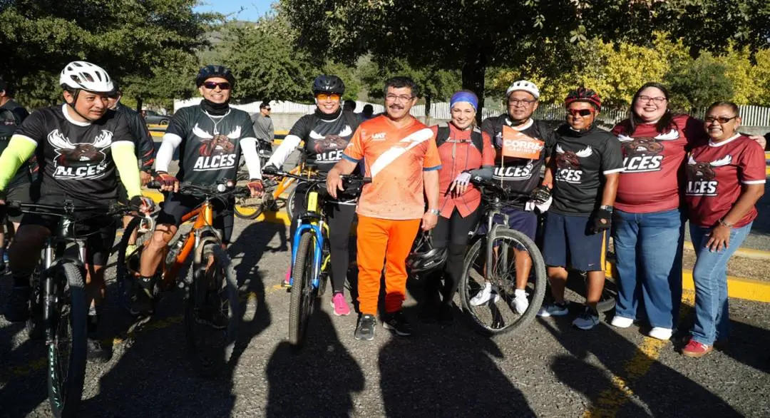 Encabeza el rector Dámaso Anaya la Gran Rodada UAT 14K en Ciudad Victoria