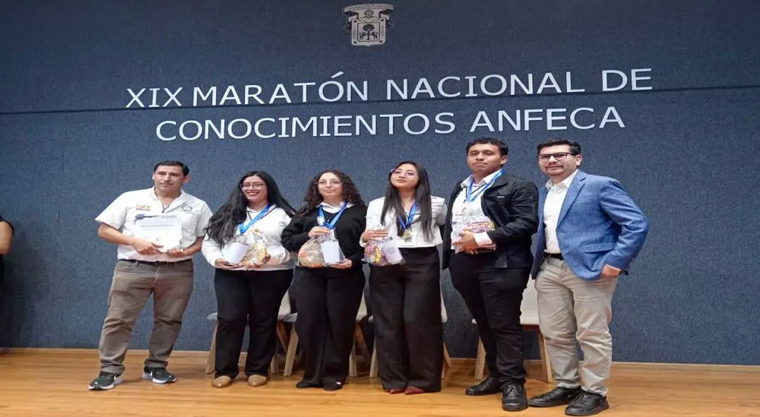 Estudiantes de la UAT ganan el primer lugar en el Maratón Nacional de Conocimientos ANFECA