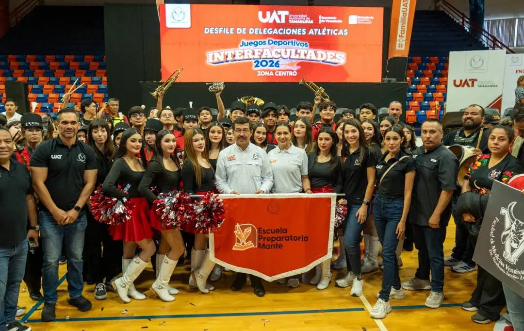 Preside Dámaso Anaya entrega del Galardón “Orgullo UAT” y encabeza el arranque de los Juegos Interfacultades 2026
